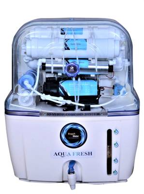 Aquafresh swift AURA MINERAL+RO+UV+UF+TDS Electrical ground water purifier 15 L 15 L RO + UV + UF + TDS Water Purifier