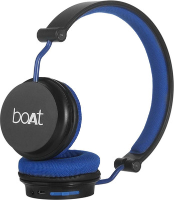 boAt Rockerz 400 Super Extra Bass Bluetooth Headset(Blue, Black, On the Ear)