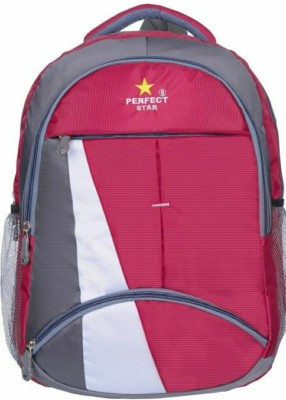 PERFECT STAR Large 40 L Laptop Backpack POPIN CASUAL BACKPACK school collage red Backpack(Red, 40 L)