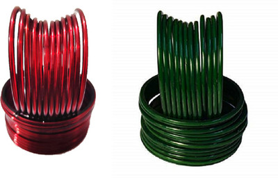 sandeep Glass Bangle Set(Pack of 48)