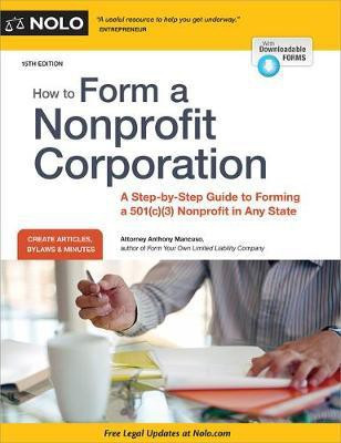 How to Form a Nonprofit Corporation (National Edition)(English, Paperback, Mancuso Anthony)