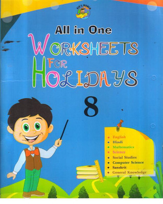 ALL IN ONE WORKSHEETS FOR HOLIDAYS CLASS -8(Paperback, PANAL OF AUTHOR'S)