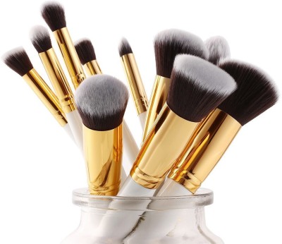 BELLA HARARO Professional Makeup Brushes (Pack of 10)(Pack of 10)