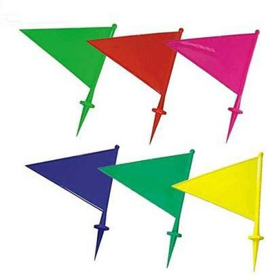 Ankaro Flat Marker Pack of 6(Multicolor)