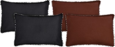 KUBER INDUSTRIES Plain Pillows Cover(Pack of 4, 43 cm*61 cm, Multicolor)