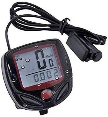 nunki trend Bicycle Accessories 15-Functions Bike Speedometer LCD Display Cycling Odometer Wired Cyclocomputer