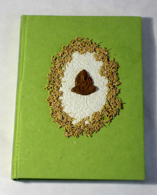 Camlon Exports Handmade A5 Diary Unruled 96 Pages(Green)