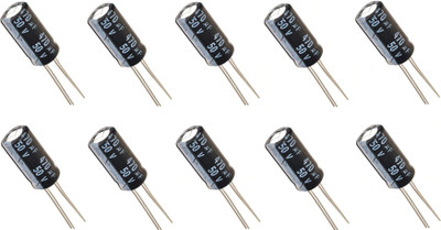 RISARYA SET OF 10-PCS OF 470UF/50V ELECTROLYTIC CAPACITOR Electronic Components Electronic Hobby Kit
