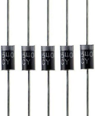 enifinity Goods 5 pieces of 1N5408 1000V 3A Power Rectifier Diode Axial DO-27 Package Electronic Components Electronic Hobby Kit