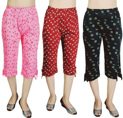 MUKHAKSH Graphic Print Women Multicolor Basic Shorts