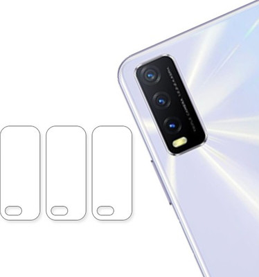 SOMTONE Back Camera Lens Glass Protector for Vivo Y20(Pack of: 3)