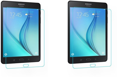realtech Edge To Edge Tempered Glass for Samsung Galaxy Tab A 8 inch(Pack of 2)