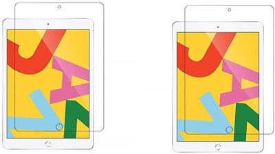 realtech Edge To Edge Tempered Glass for Apple iPad 10.2 (2020)(Pack of 2)