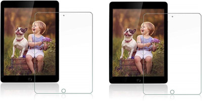 realtech Edge To Edge Tempered Glass for Apple iPad 10.2 (2020)(Pack of 2)