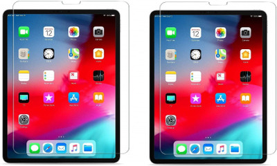 HITFIT Edge To Edge Tempered Glass for Edge To Edge Tempered Glass for Apple iPad Pro 11 inch (2021 3th Gen / 2020 2nd Gen / 2018 1st Gen)(Pack of 2)