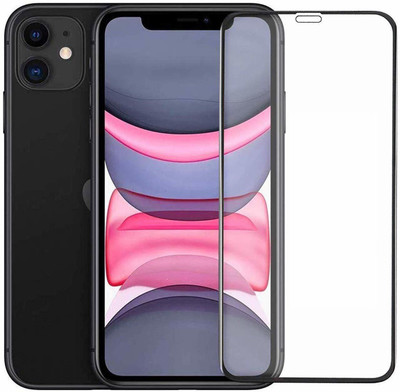 INFINITYWORLD Edge To Edge Tempered Glass for Apple iPhone XR(Pack of 1)