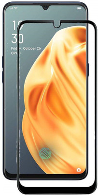LIKEDESIGN Edge To Edge Tempered Glass for Vivo V20(Pack of 1)