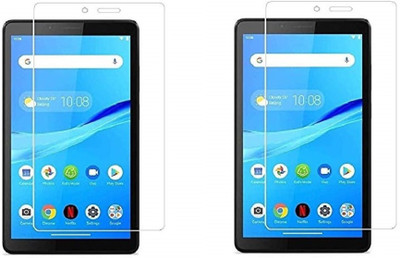 realtech Tempered Glass Guard for Lenovo Tab M7 (2019) (7.0 Inch)(Pack of 2)