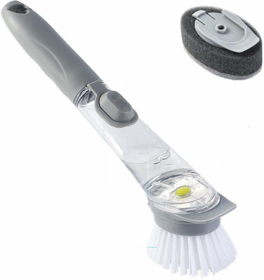NMS TRADERS Polypropylene Wet and Dry Brush(Grey)