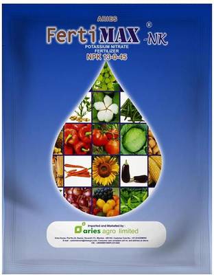 aries Agro FertiMAX-NK, Potassium Nitrate Fertilizer, NPK 13-0-45 Fertilizer