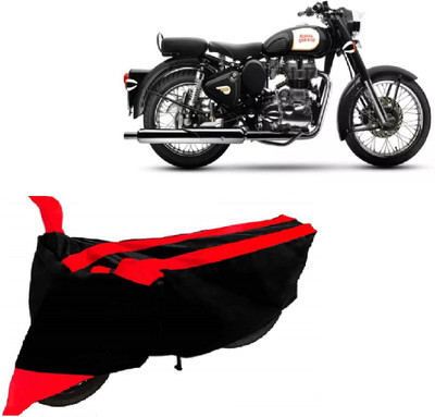 THE REAL ARV Waterproof Two Wheeler Cover for Royal Enfield(Classic 350, Red)