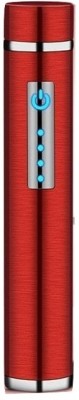 GREYFIRE USB Rechargeable Mini Double Arc Plasma Windproof Cigarette Lighter(Red)