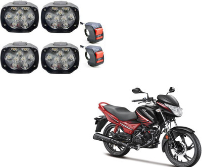 APICAL APCL305 Fog Lamp Motorbike LED (24 V, 15 W)(Universal For Bike, Pack of 4)