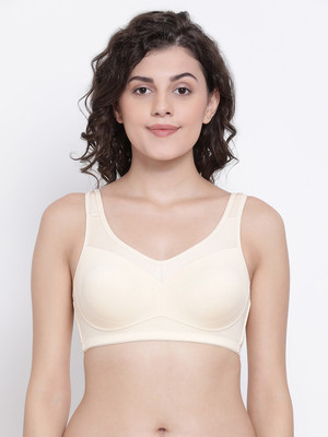 Clovia Women Full Coverage Non Padded Bra(Beige)