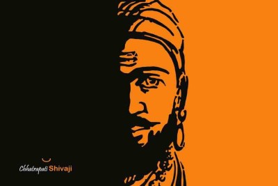 Chhatrapati Shivaji Maharaj Waterproof Vinyl Sticker Poster || (24X36 inches) can1955-3 Fine Art Print(36 inch X 24 inch, Rolled)