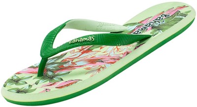 Relaxo Bahamas Women Slippers(Green , 8)