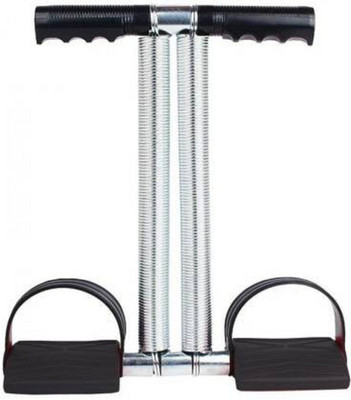 Y2M tummy trimmer for Unisex with Double spring Ab Exerciser(Black)