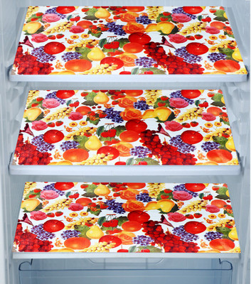 E-Retailer Fridge Mat(Width: 28 cm, multicolor)