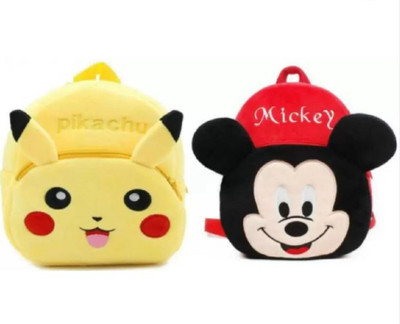 7Eleven Enterprise BM-Latch_combo micky red & picacho yellow_15 12 L Backpack(Yellow)