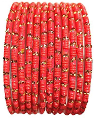 sandeep Glass Bangle Set(Pack of 12)