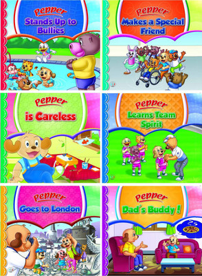 PEPPER SET-6 (SET OF 6 BOOKS)(Paperback, STERLING PUB)