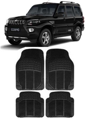 RONISH Rubber Standard Mat For  Mahindra Universal For Car(Black)