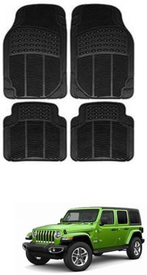 RONISH Rubber Standard Mat For  Jeep Wrangler(Black)