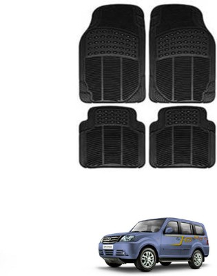 RONISH Rubber Standard Mat For  Tata Sumo Grande MK II(Black)