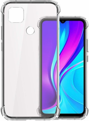 COVERNEW Back Cover for Xiaomi Redmi 9C(Transparent, Grip Case, Silicon, Pack of: 1)