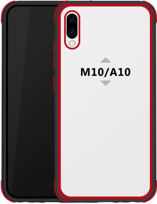 MOBIRUSH Back Cover for Samsung Galaxy M10(Black, Shock Proof, Pack of: 1)