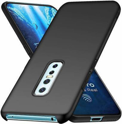 SMARTCASE Back Cover for VIVO V17 PRO(Black, Grip Case, Silicon, Pack of: 1)