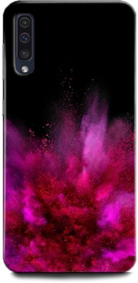 INDICRAFT Back Cover for Samsung Galaxy A30s PINK, RED, BLACK, POWDER, ABSTRACT ART, G FLEX(Multicolor, Hard Case, Pack of: 1)