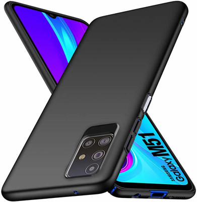 GLOBALCASE Back Cover for SAMSUNG GALAXY M51(Black, Grip Case, Pack of: 1)
