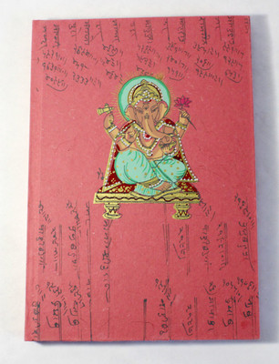 Camlon Exports Handmade A4 Diary Unruled 96 Pages(Pink)