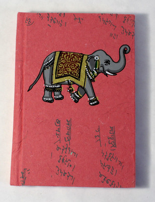 Camlon Exports Handmade A6 Diary Unruled 96 Pages(Maroon)
