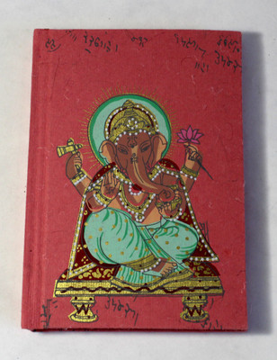 Camlon Exports Handmade A6 Diary Unruled 96 Pages(Pink)