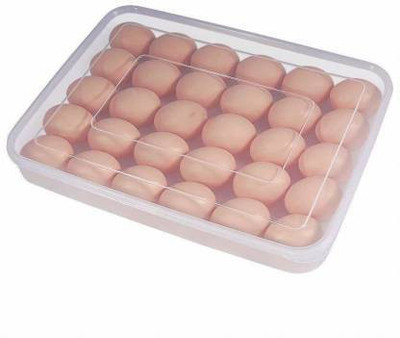 NEXT TO BUY 24 Grids Plastic Egg Box Plastic Egg Separator Set(Clear, Pack of 1)