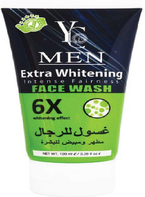 YC Men Extra Whitening Instant Fairness  For Deep Cleansing And Dust Remover Face Wash(100 ml)