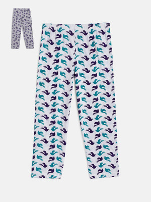 SINI MINI Track Pant For Girls(Multicolor, Pack of 2)