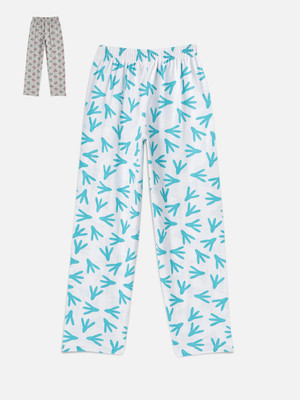 SINI MINI Track Pant For Girls(Multicolor, Pack of 2)